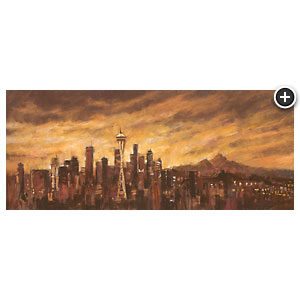 Seattle Skyline by Puchalski