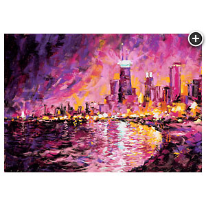 Surging Skyline I by Puchalski