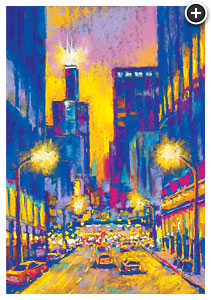 Tower Lights by Puchalski