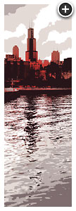 Willis Tower (Red) by Puchalski
